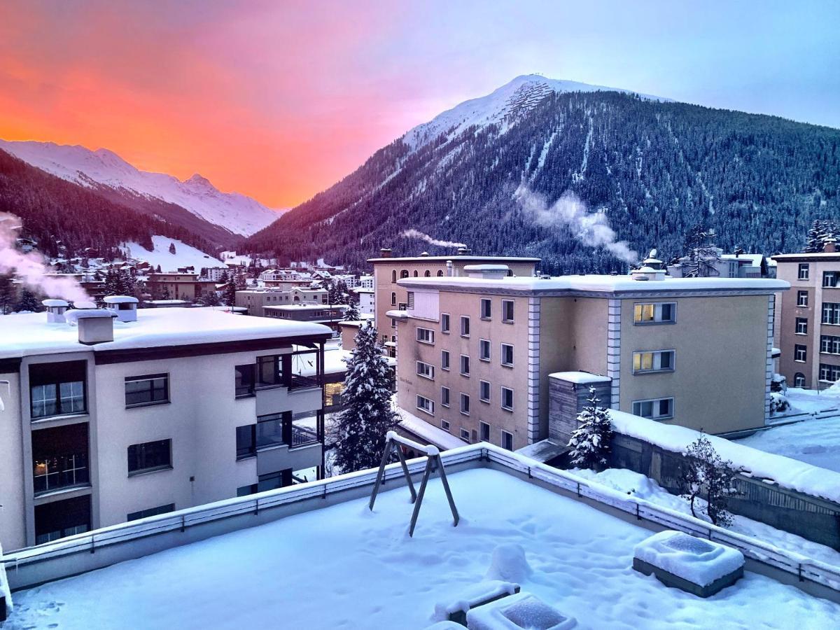Apartment Bellania Davos Exterior foto